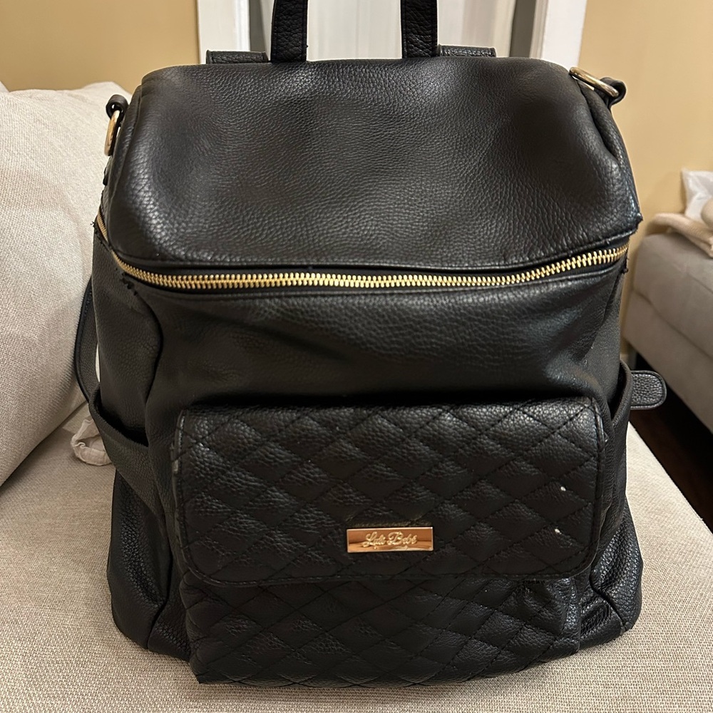 Black Luli Bebé diaper bag